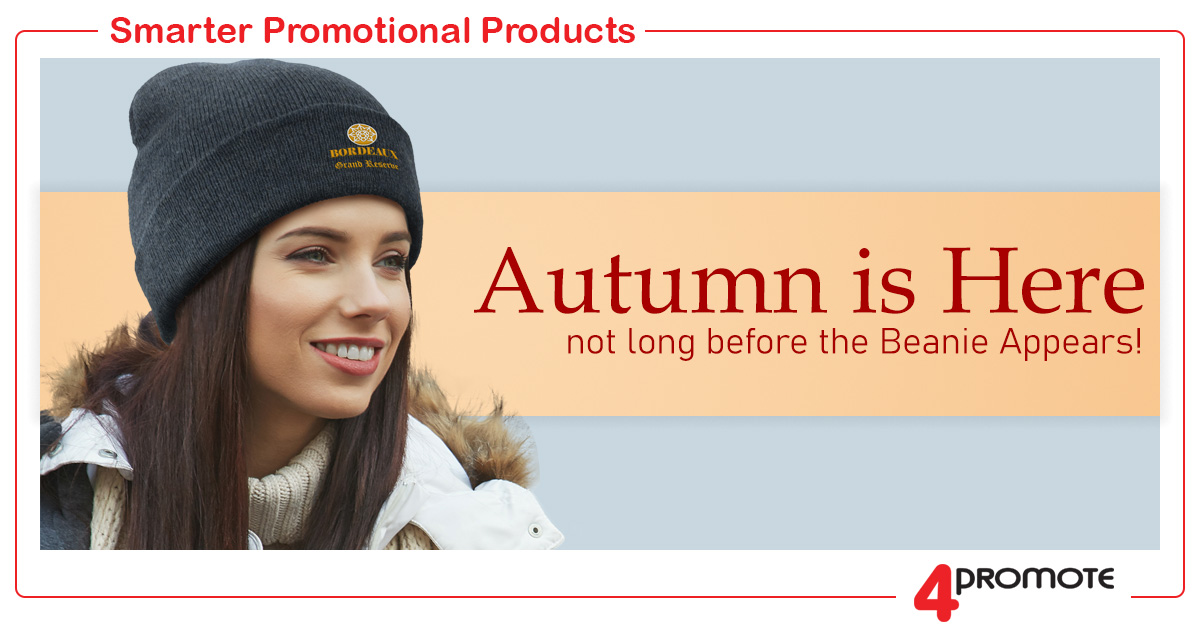 Custom Branded Autumn Beanies and Scarves