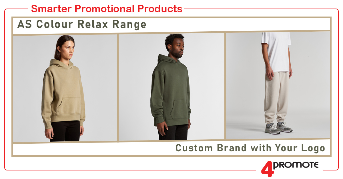 Custom Branded AS Colour Relax Range Apparel