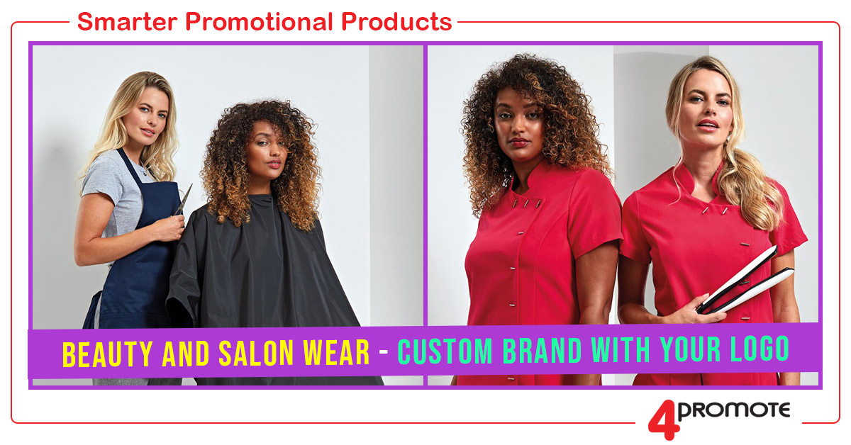 Custom Branded Beauty and Salon Wear Essentials