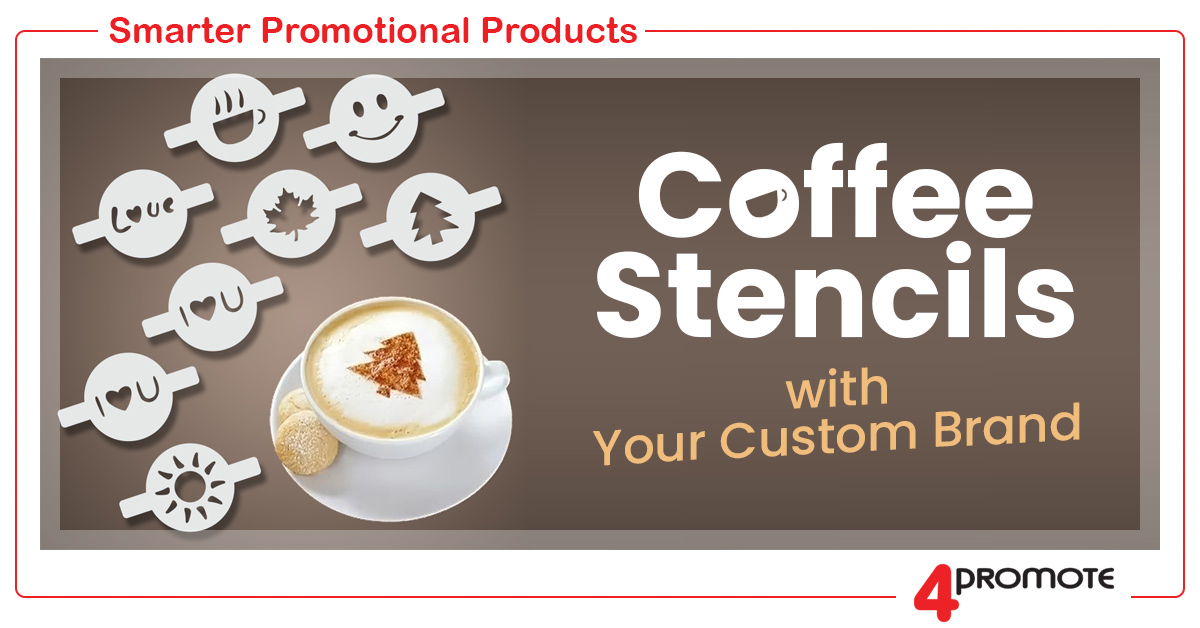 Custom Branded Coffee Stencil