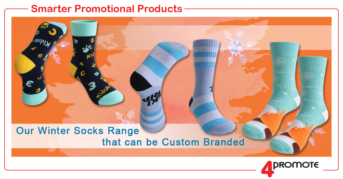 Custom Branded Winter Socks Range Essentials