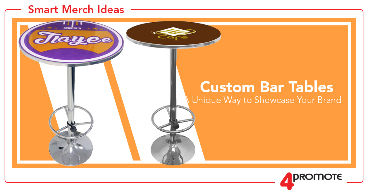 Custom Branded Bar Tables