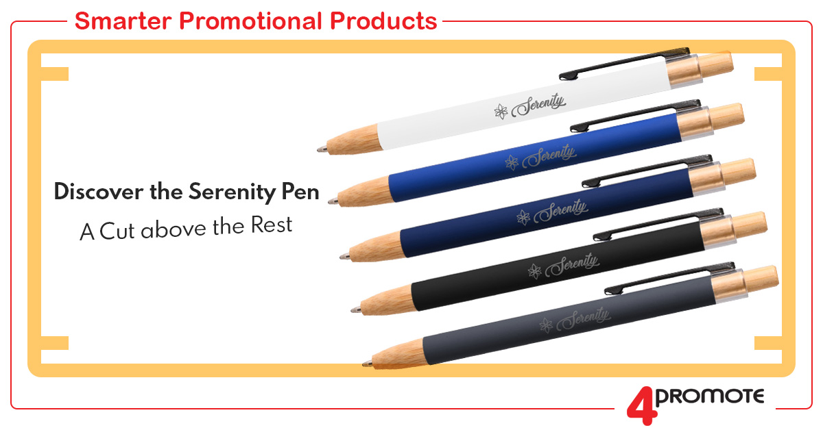 Custom Branded Serenity Aluminium Pen