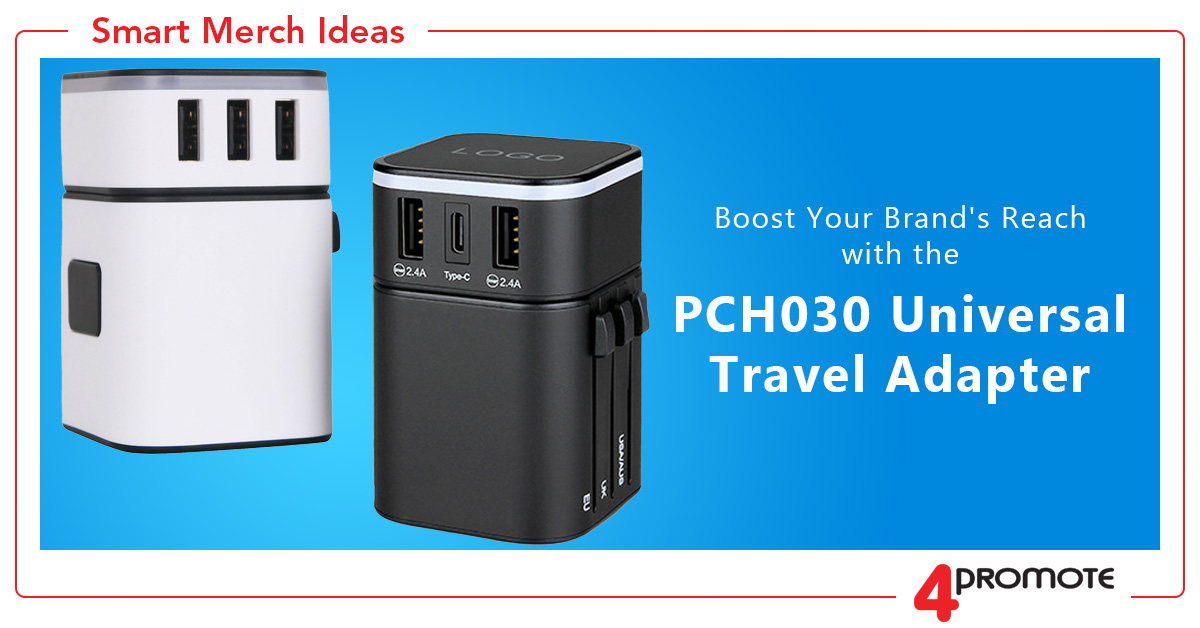 Custom Branded Universal Travel Adapter