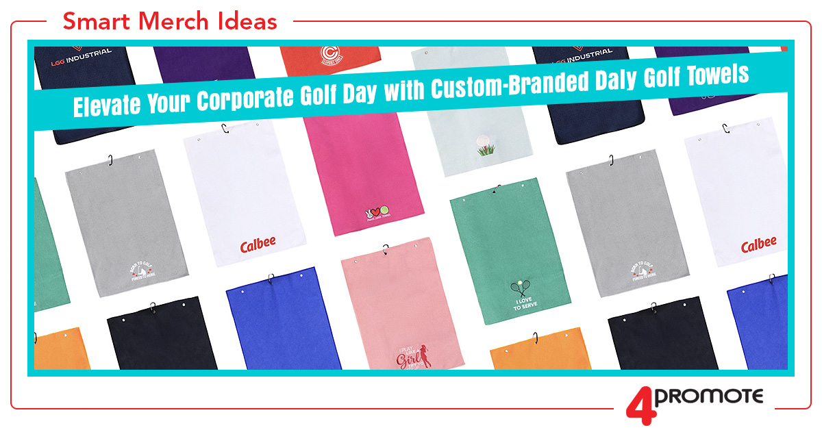 Custom Branded Corporate Daly Golf Towels