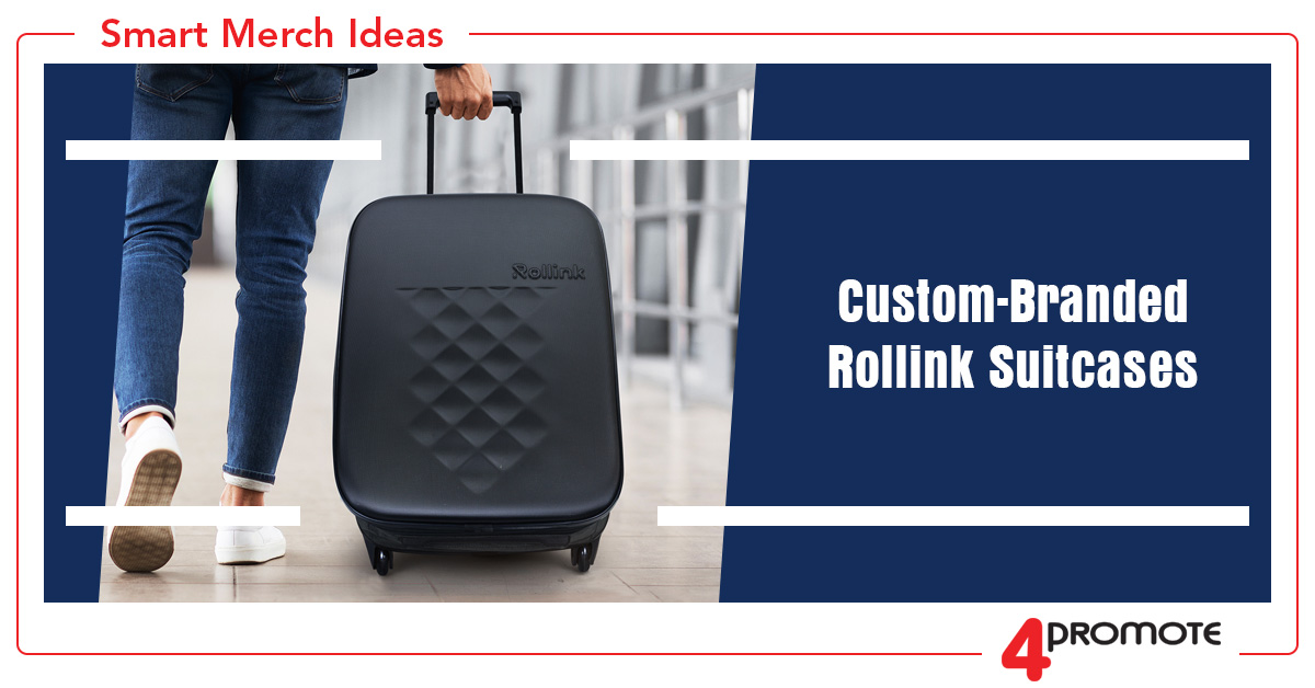 Custom Branded Rollink Collapsible Suitcase