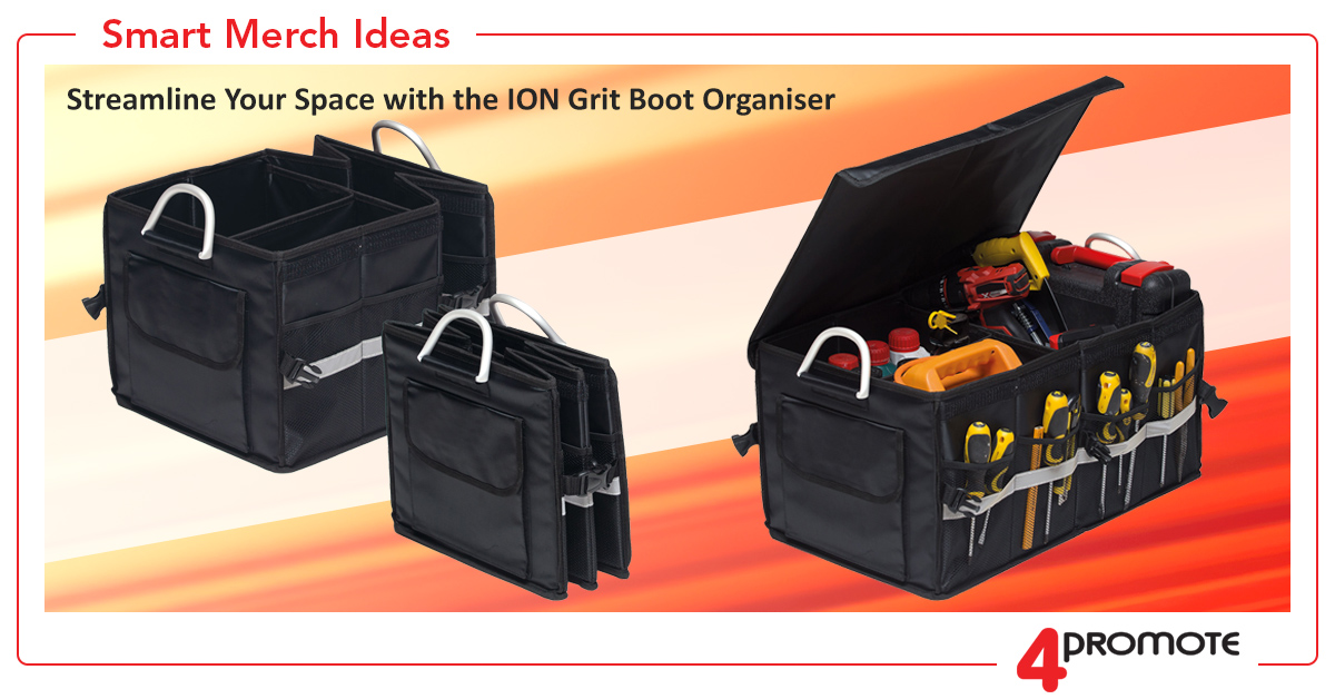 Custom Branded ION Grit Boot Organiser