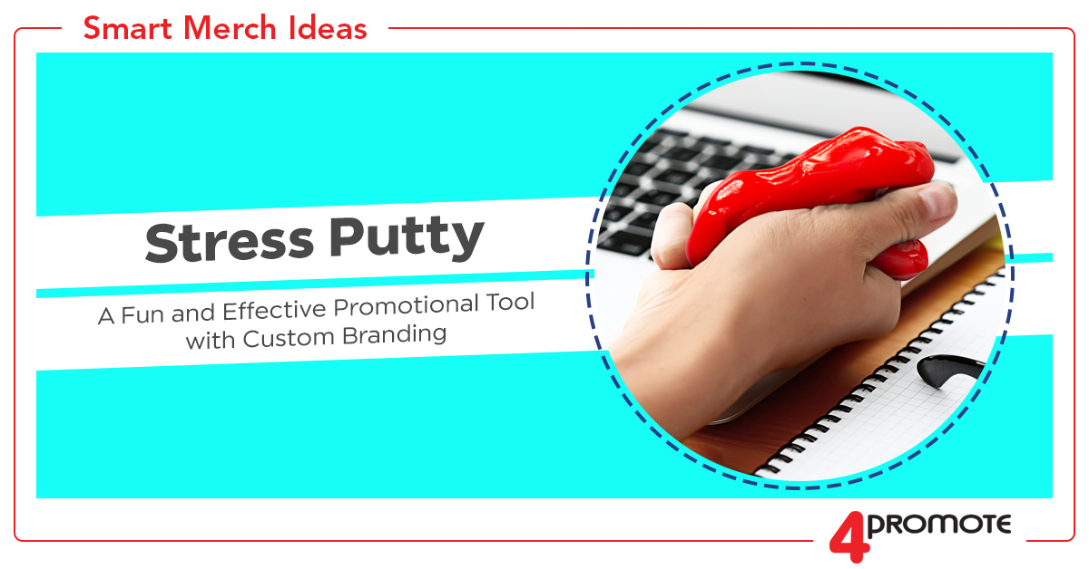 Custom Branded Stress Putty