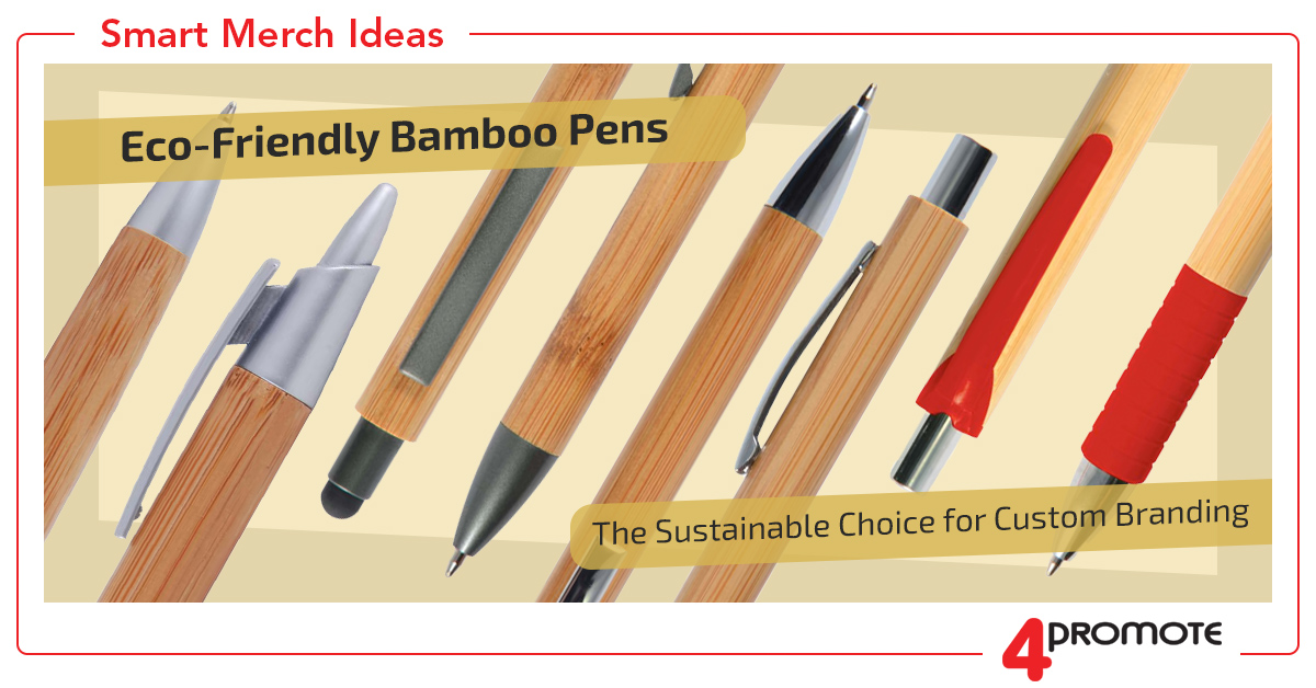 Custom Branded Eco-Friendly Bamboo Pens