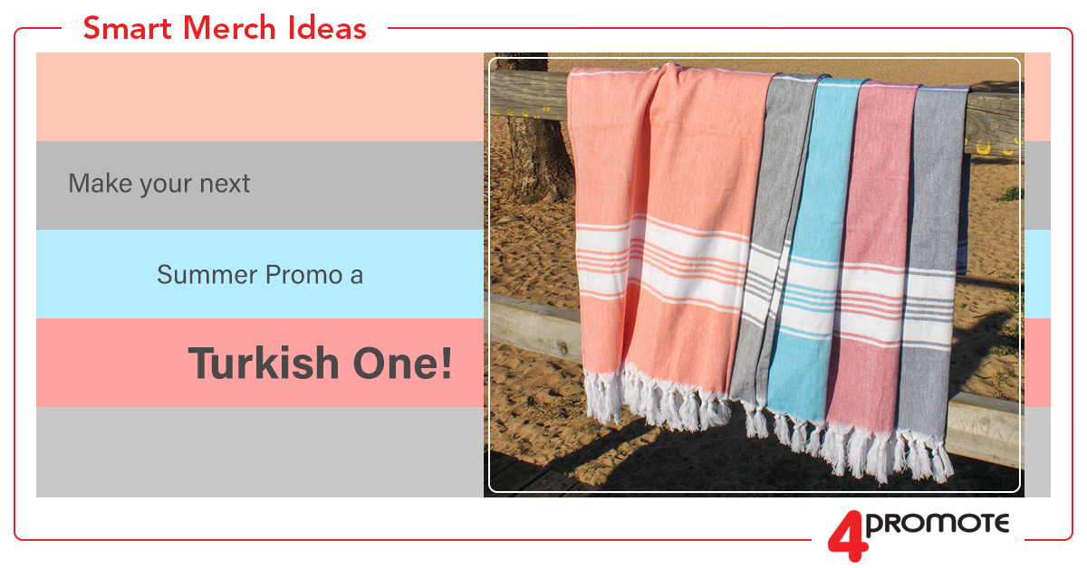 Custom Branded Turkish Towels Summer Promo